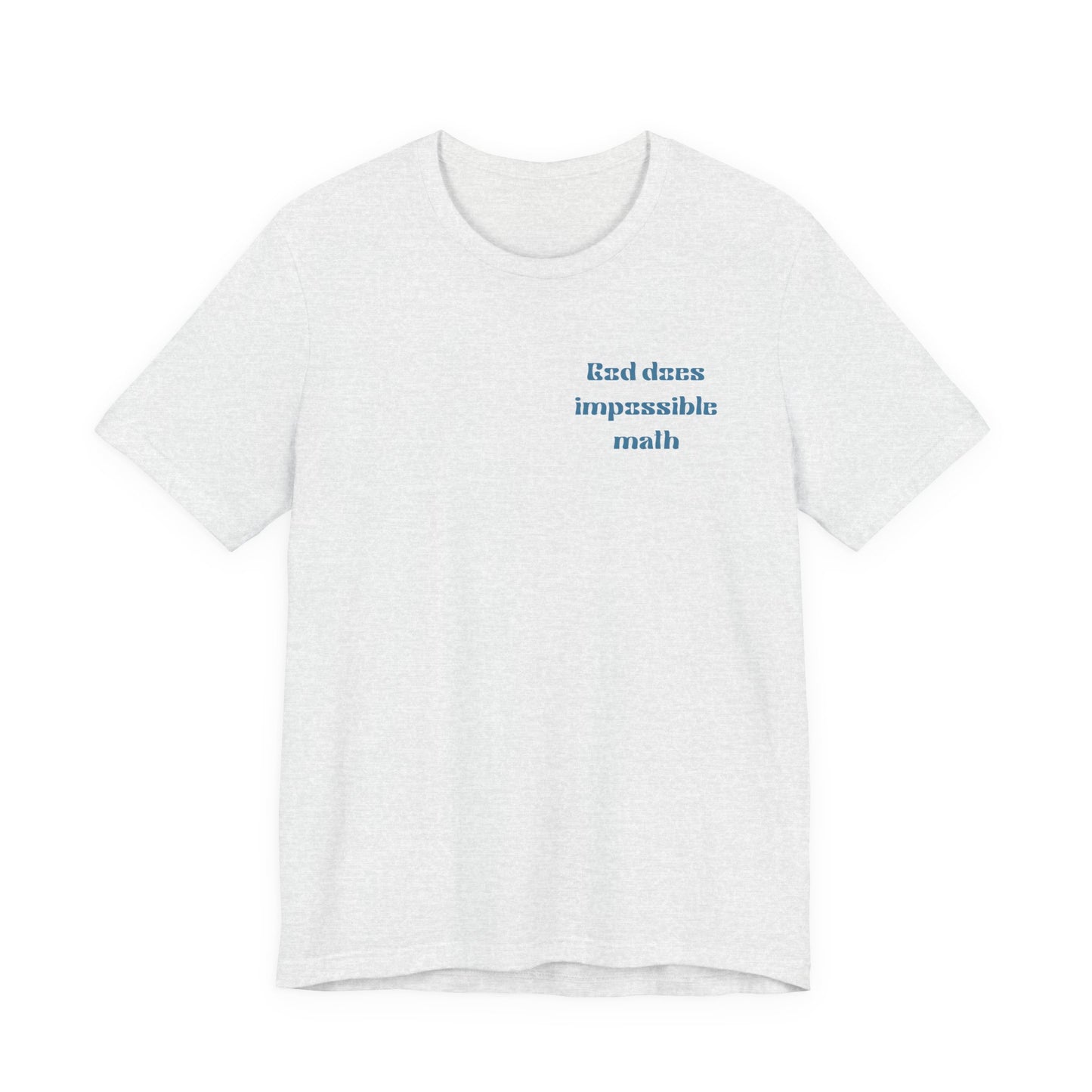 God does impossible math- Blue