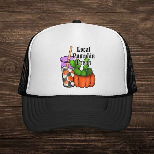 Local Pumpkin Freak Trucker Cap