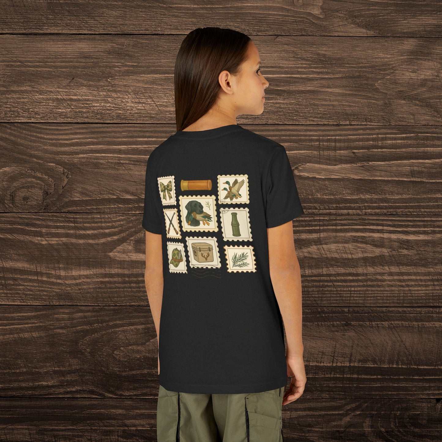 Youth Duck Postage Stamp Tee