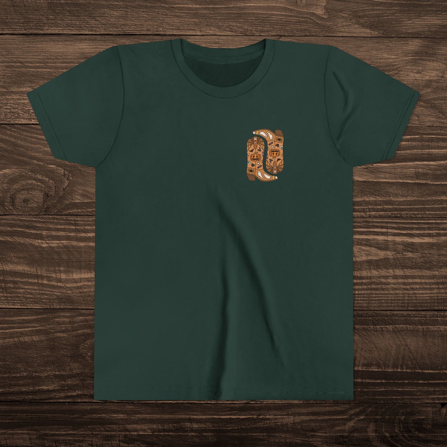 Youth Halloween Boots Tee