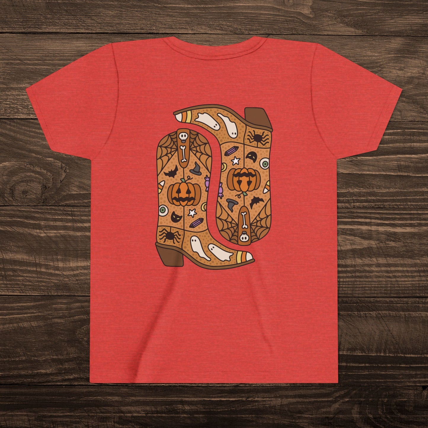 Youth Halloween Boots Tee