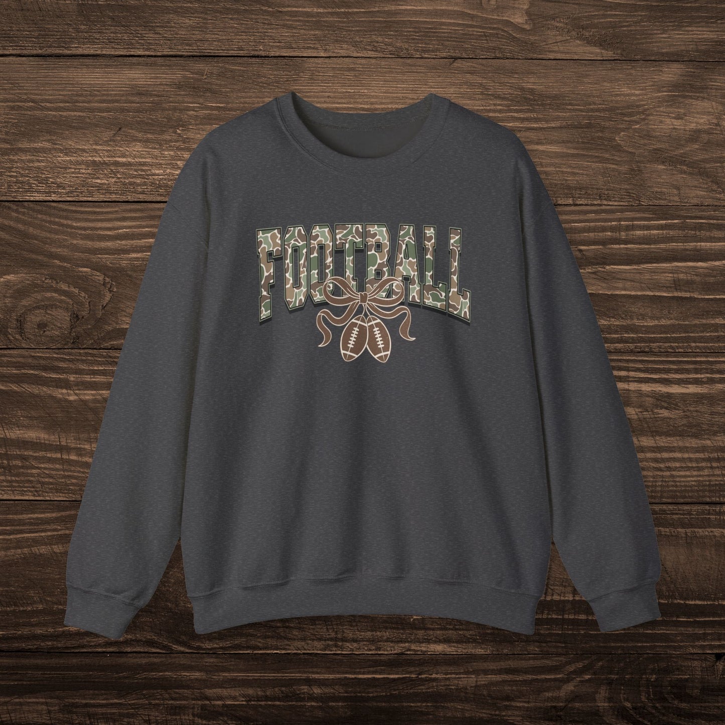 Camo Football Sweatshirt