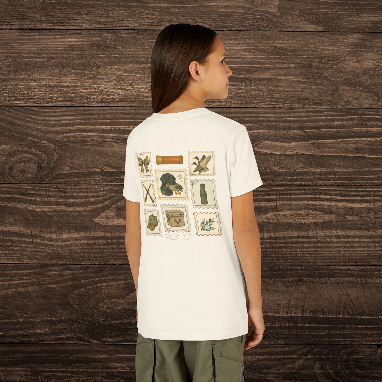 Youth Duck Postage Stamp Tee