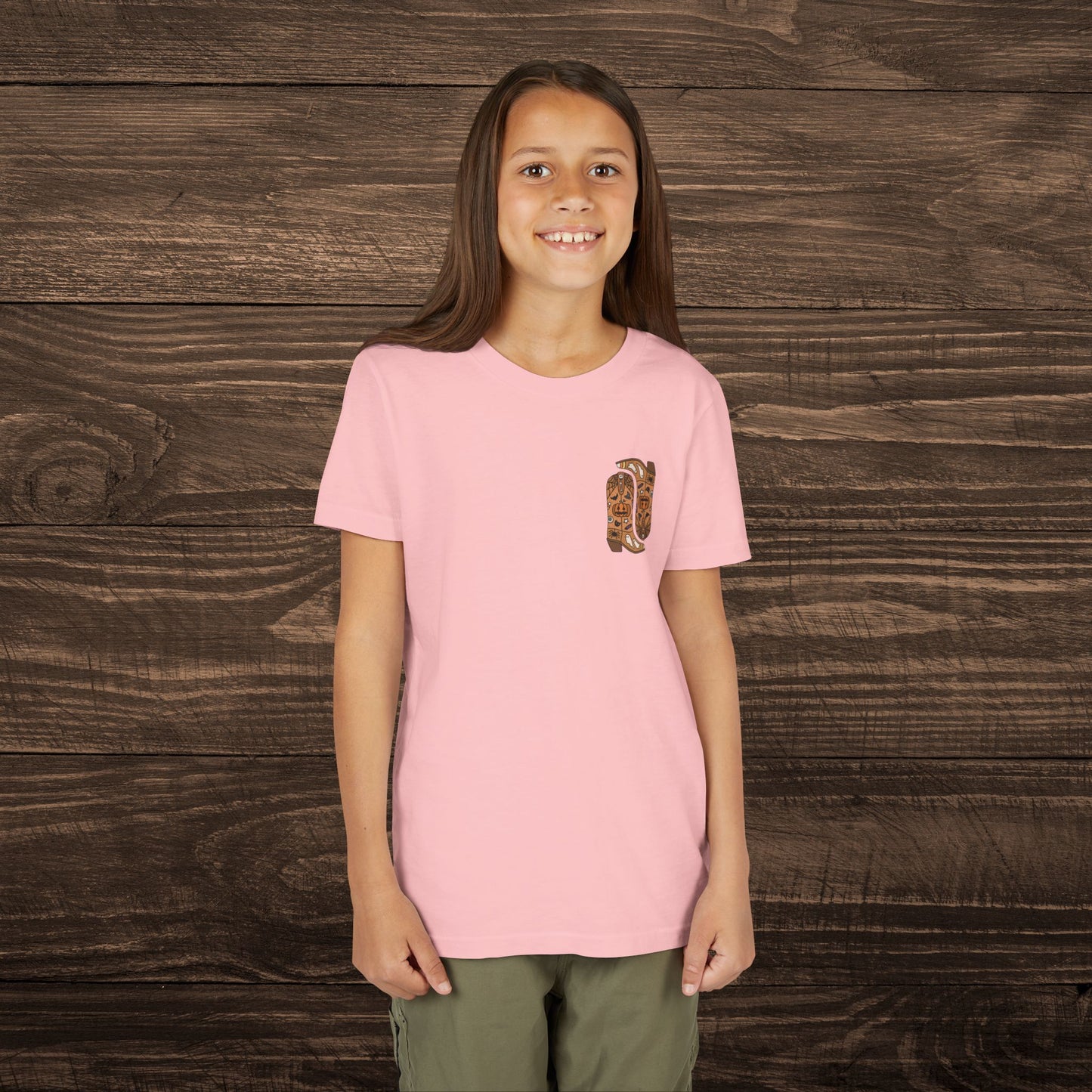 Youth Halloween Boots Tee