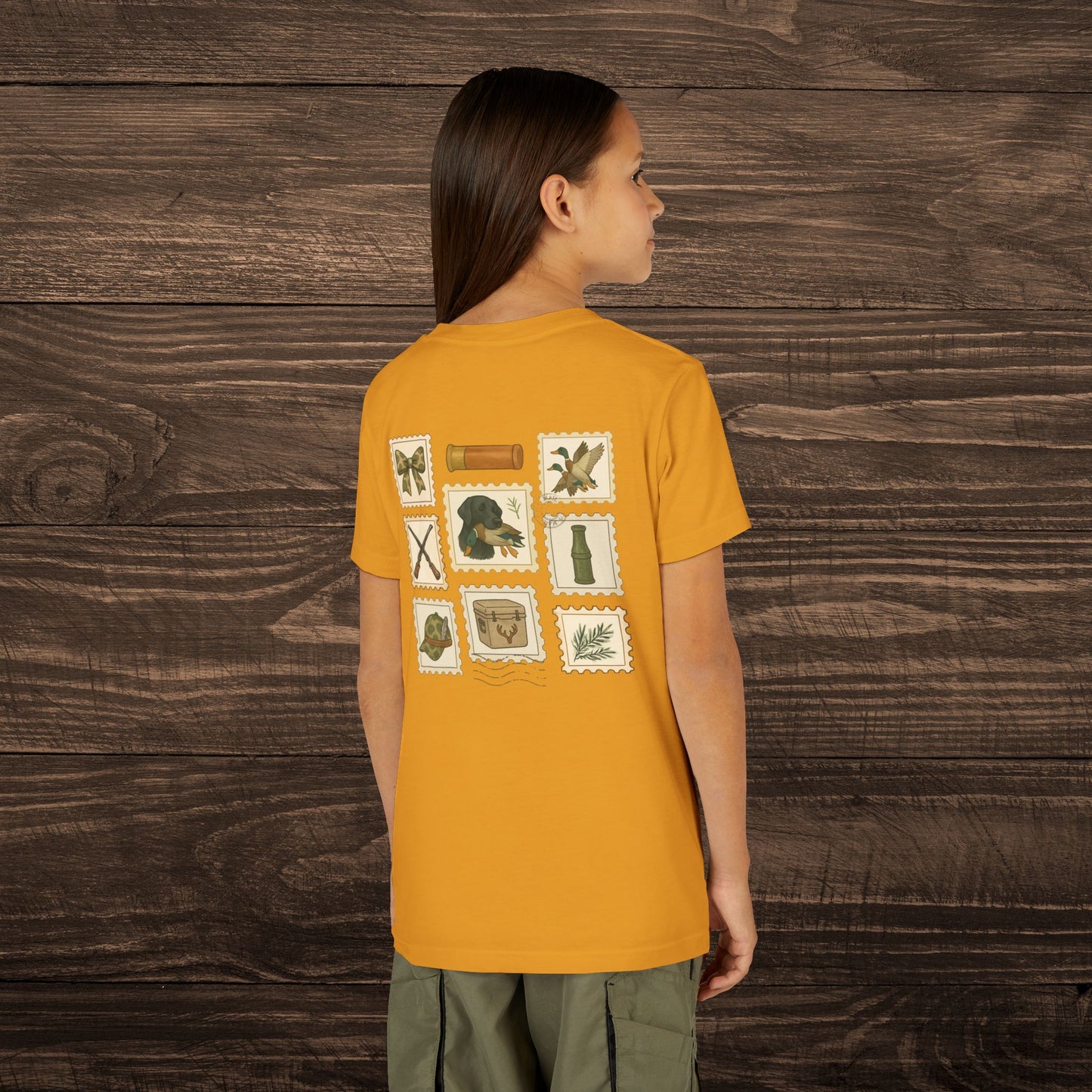 Youth Duck Postage Stamp Tee