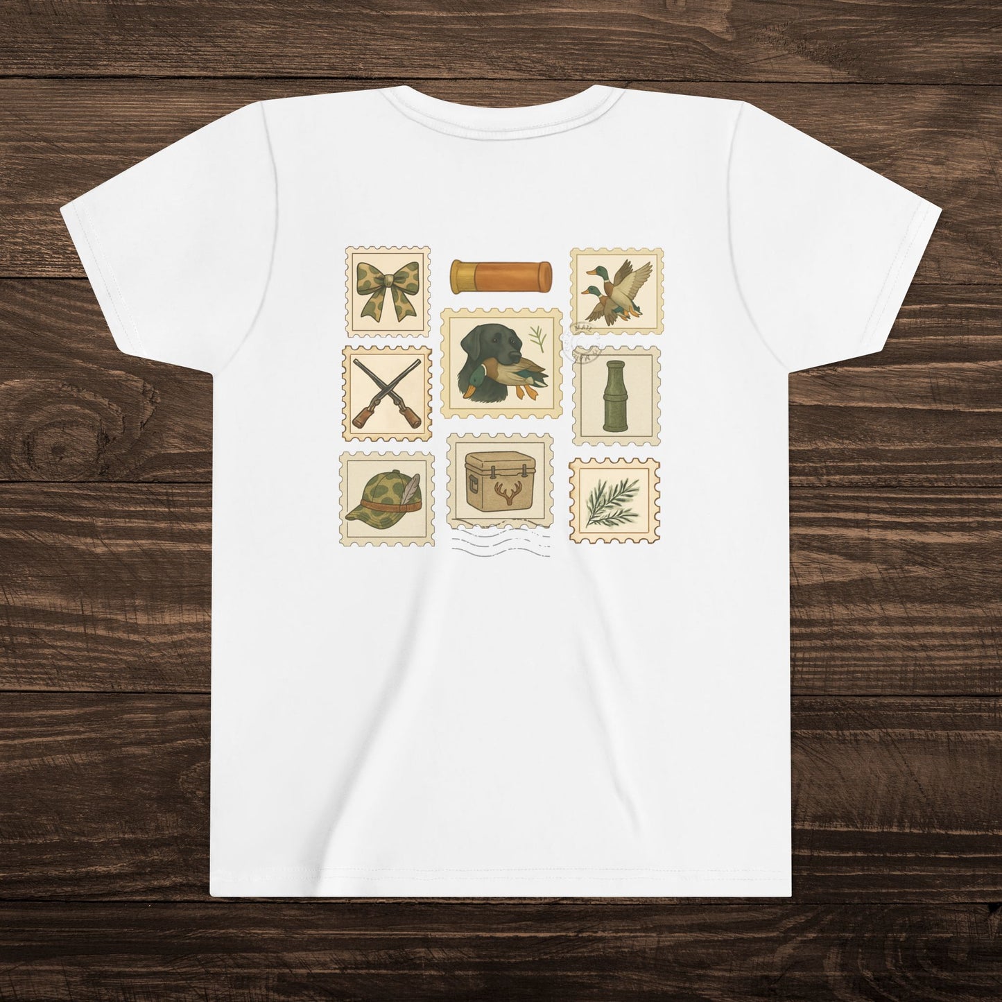 Youth Duck Postage Stamp Tee