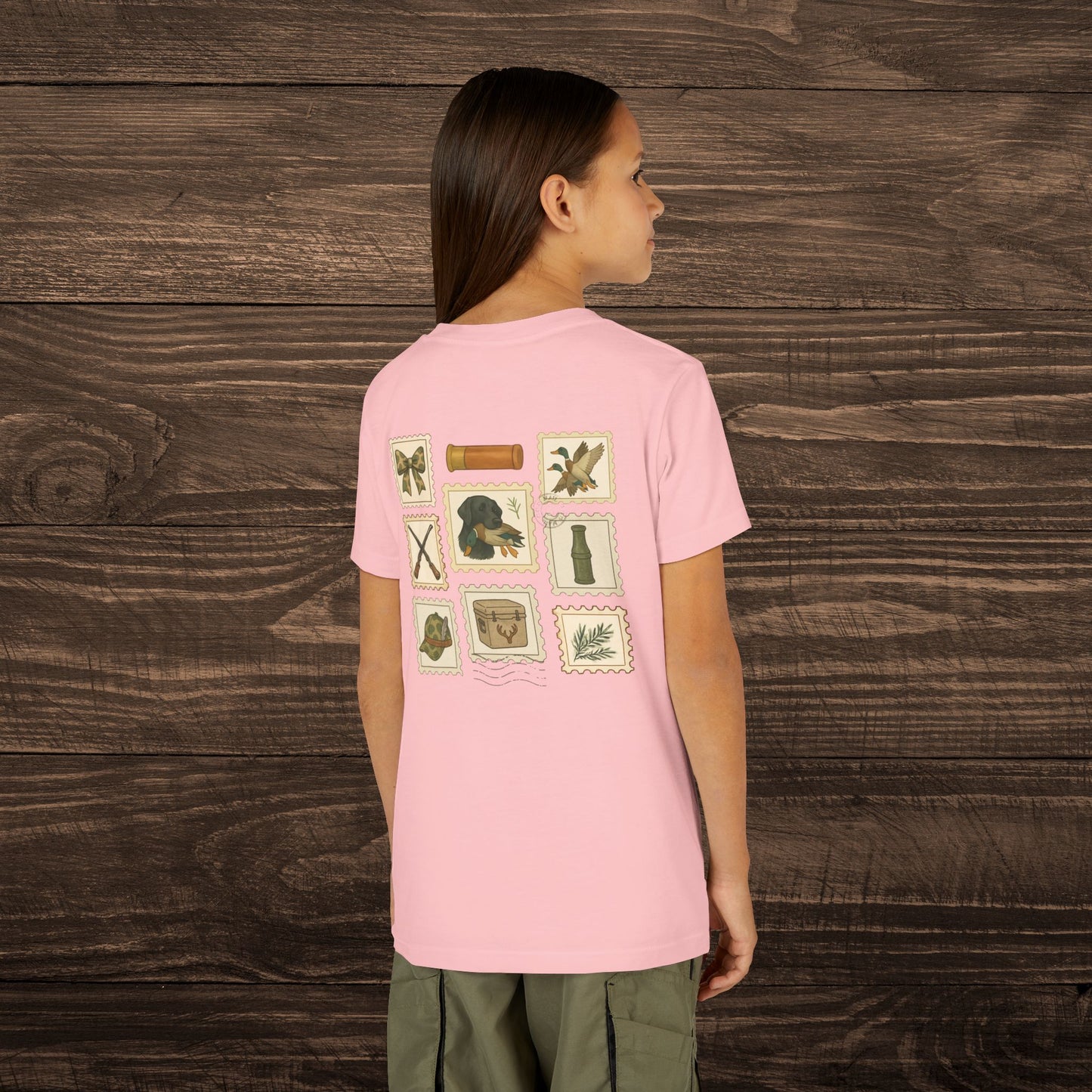Youth Duck Postage Stamp Tee
