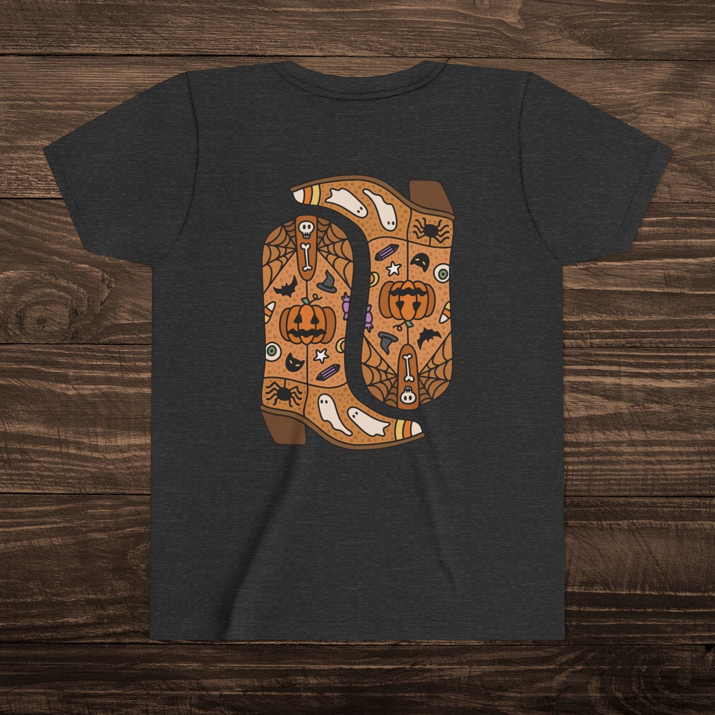 Youth Halloween Boots Tee